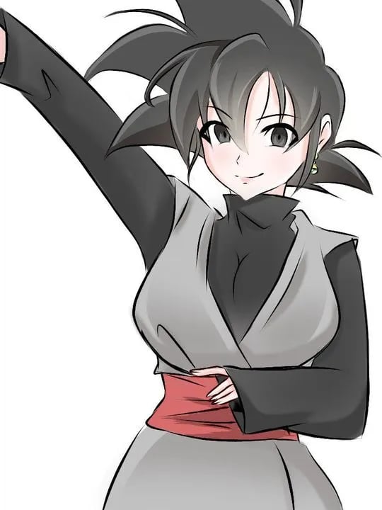 Female goku black