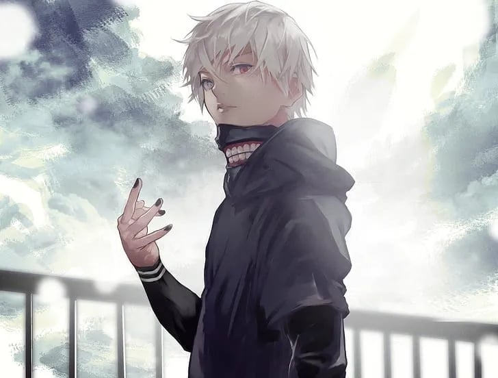 Ken Kaneki, the One-eyed ghoul. 