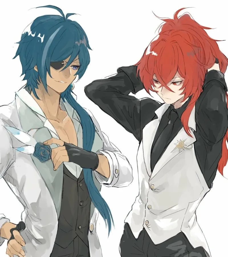 Diluc and Kaeya