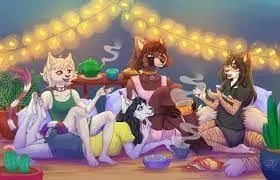 Furry Sleepover!!!
