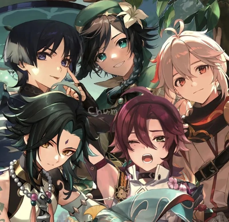 The 5 anemo boys