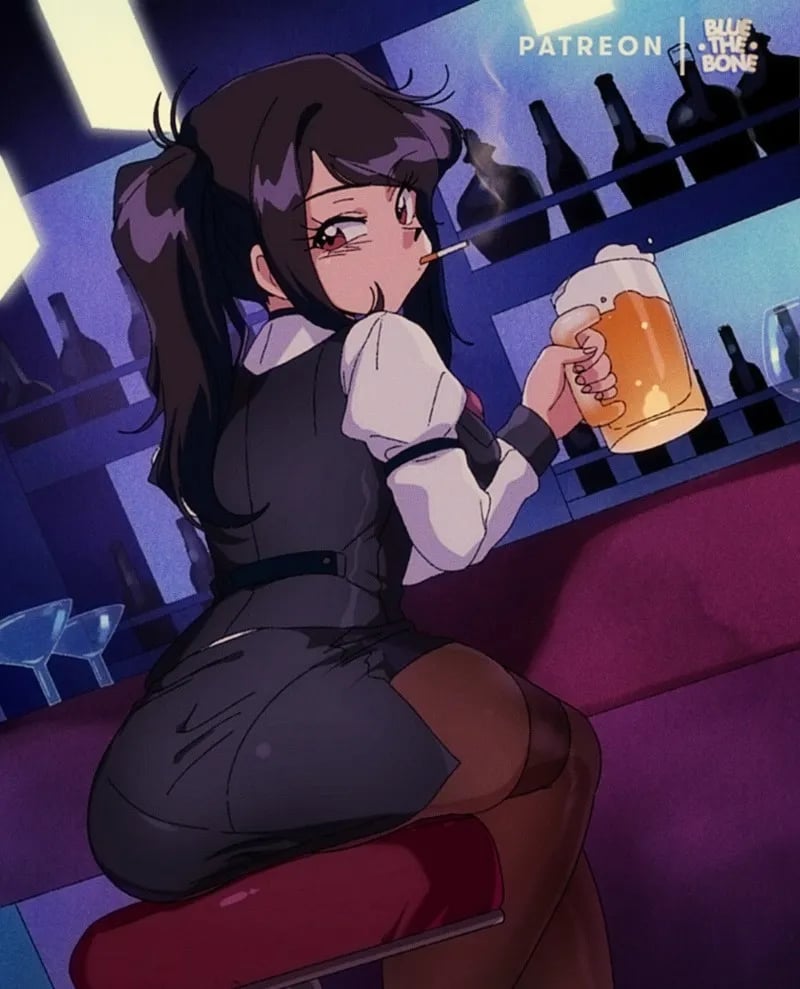 Jill Stingray, The Bartender.